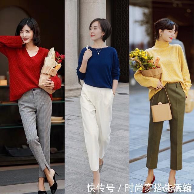 有品位的女人，尽量少穿阔腿裤！今年流行这样穿，衬气质显高级感