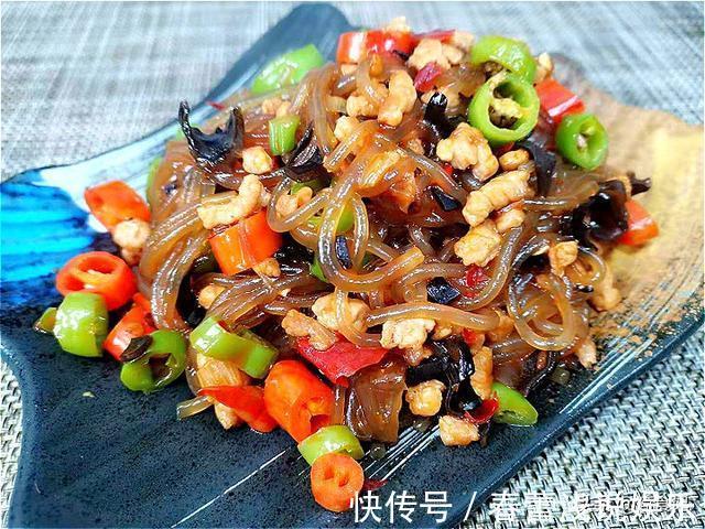 木耳|炒粉条时，别直接下锅，多加1步，粉条根根顺滑，不粘锅，不成坨