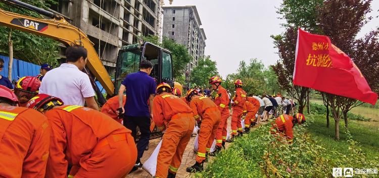 防汛|现场直击！德州消防指战员在河南开封投入防汛救灾工作