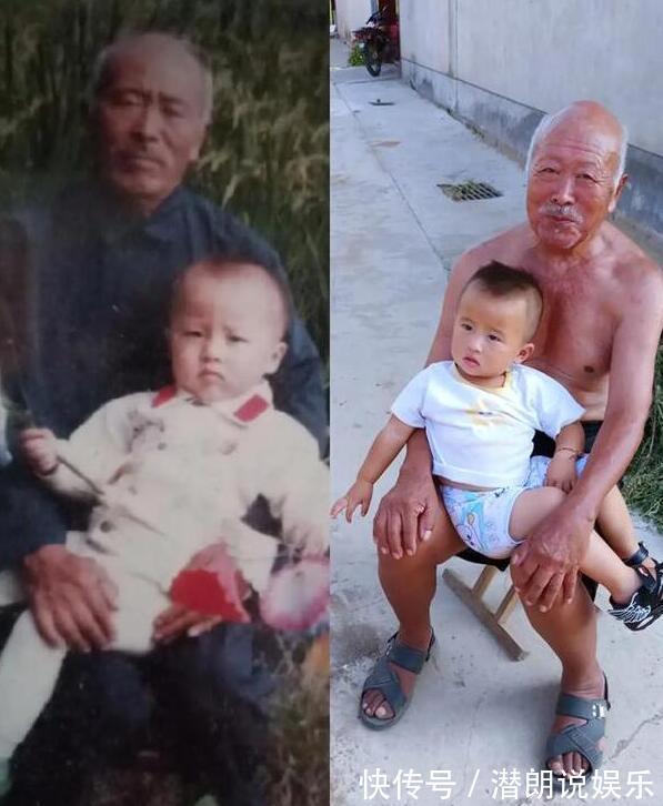 家族|娃和爸妈长得一样算啥祖孙三代共用一张脸见过吗独霸家族基因