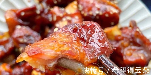 好吃|家庭版糖醋排骨这么做，好吃到舔手指！