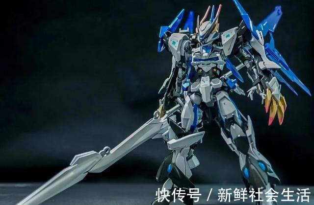 模友|狼王风格改造双重锻异端高达模型!