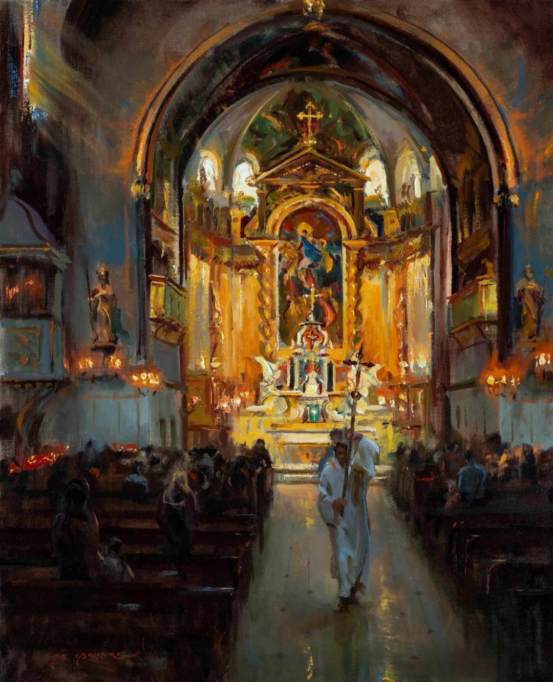 华金·索罗拉|他松散风格的油画,有着特殊令人回味的美