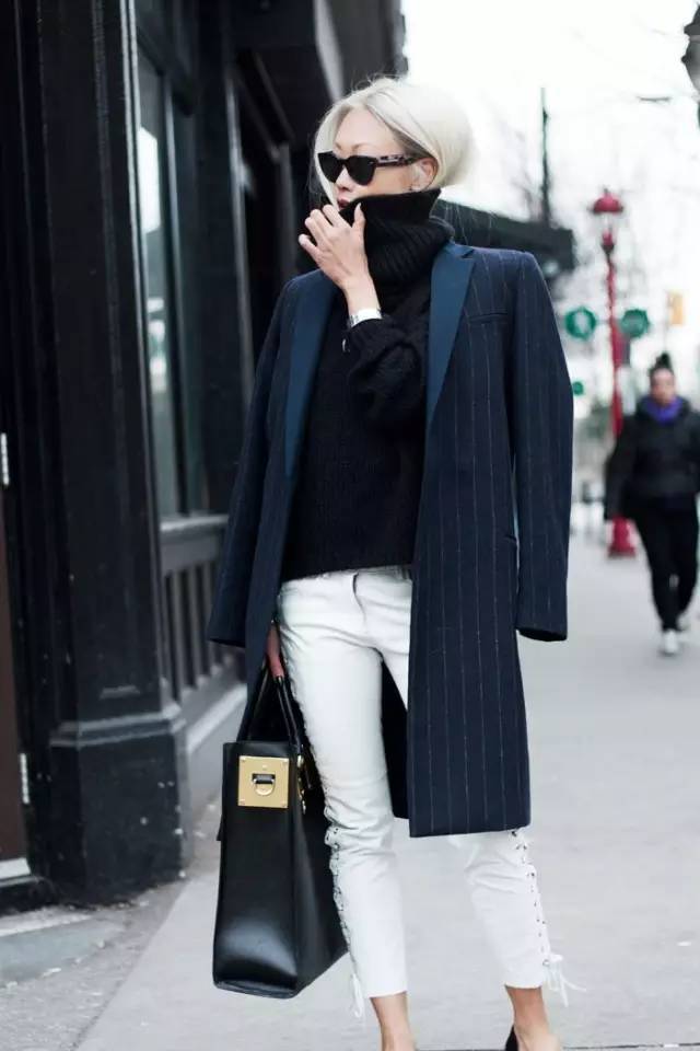 穿搭 小高领+卫衣、小高领+大衣,这件内搭帮你解决所有的穿搭困扰!