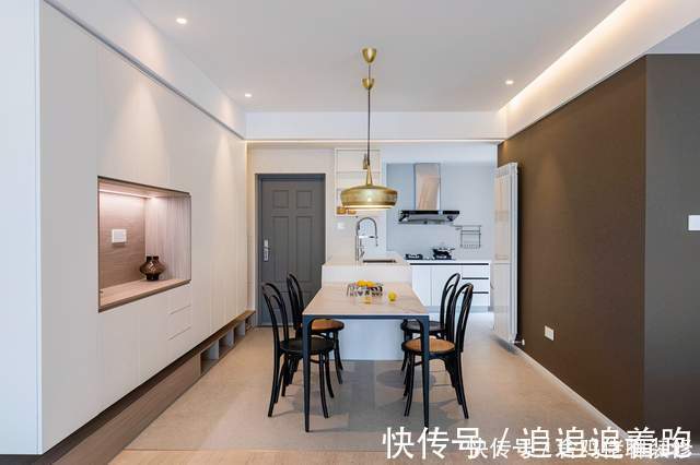 更上一层楼|87㎡小三居也有大开间,这才是家中的高级场面,简约而不简单