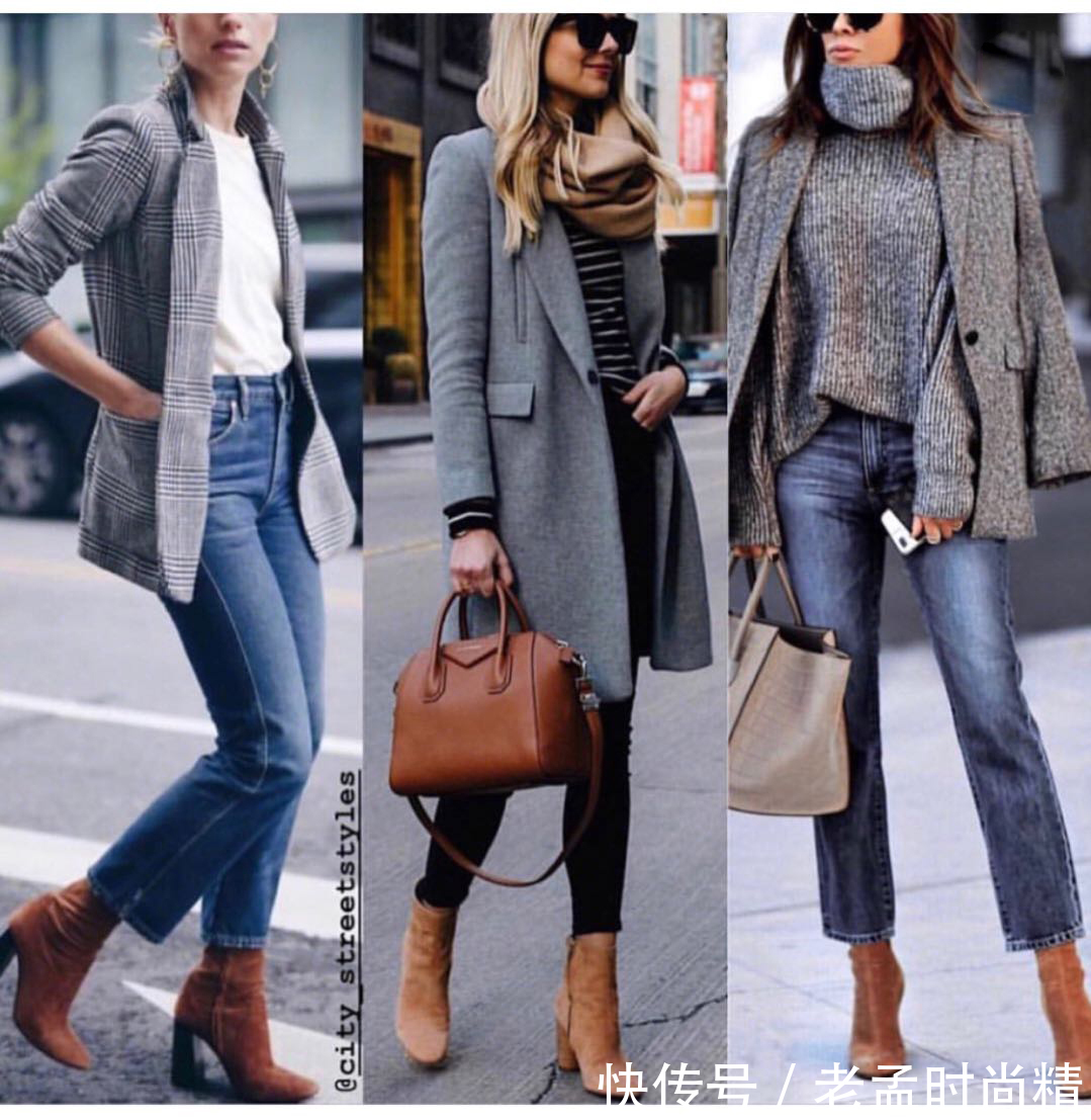 秋冬 换季穿衣太纠结?可盐可甜的秋冬穿搭,颜色搭配很值得借鉴
