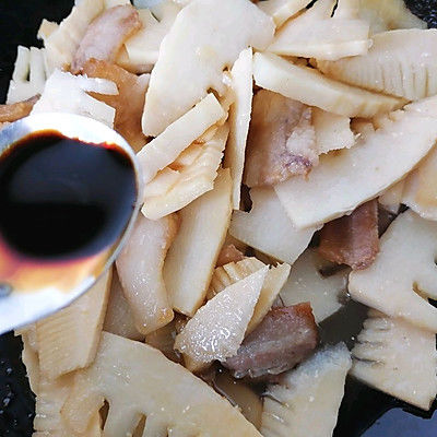 冬笋炒五花肉