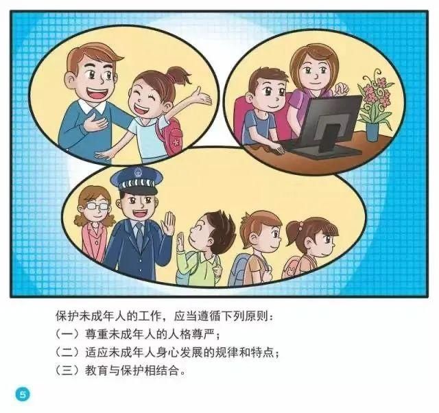【普法宣传】漫画解读《未成年人保护法》（一）