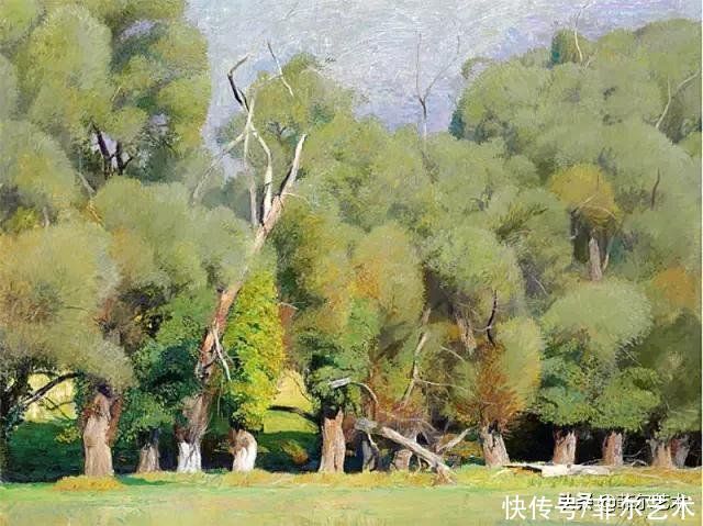 美国|大气、自然、漂亮~美国印象派画家丹尼尔·加伯风景油画作品欣赏