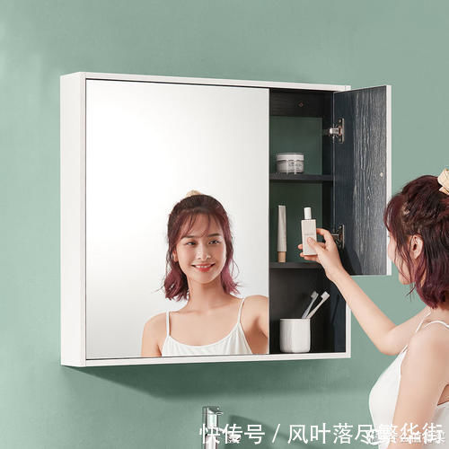 易洁|大白新品雅士白油漆岩板浴室柜上线,一笔留白,还浴室简练之美~