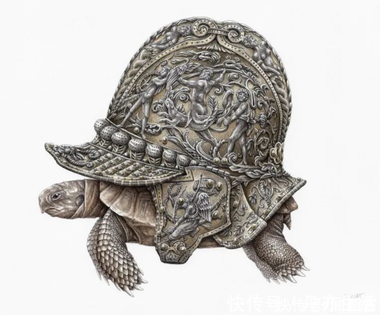 艺术家@90后画家用针管笔绘画，一幅画耗时数百小时，精致极了