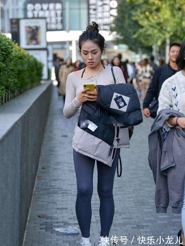 气质 潮流个性的瑜伽裤穿搭彰显一丝活力,穿出你想要的美感,气质高贵