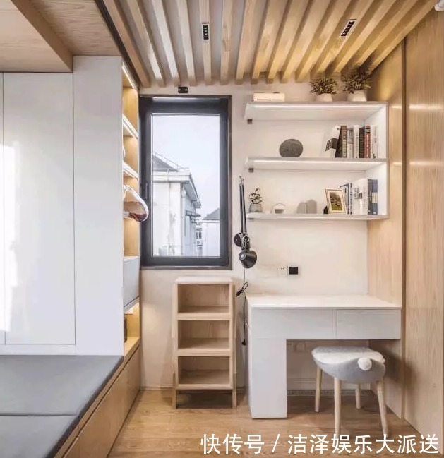 设计|34平住下一家5口不拥挤,一进门把人迷住,卧室设计超级棒!