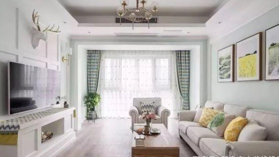 布置|新房不要瞎装了,参考这套96平简约三居室,清爽又漂亮,太喜欢了