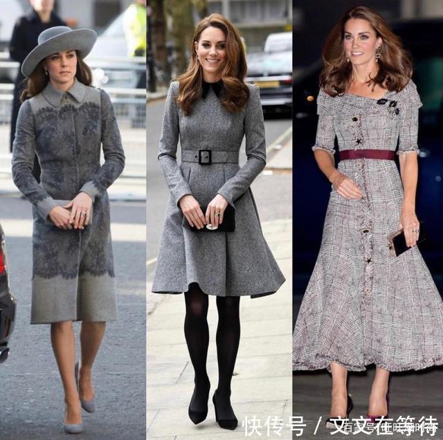 简约|凯特王妃高级灰套装,简约利落不失高级感