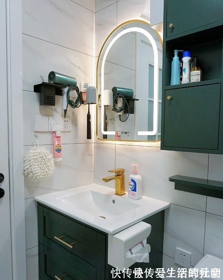 卫生间|36㎡经典“老破小”改造后,堪比50㎡,麻雀虽小五脏俱全!