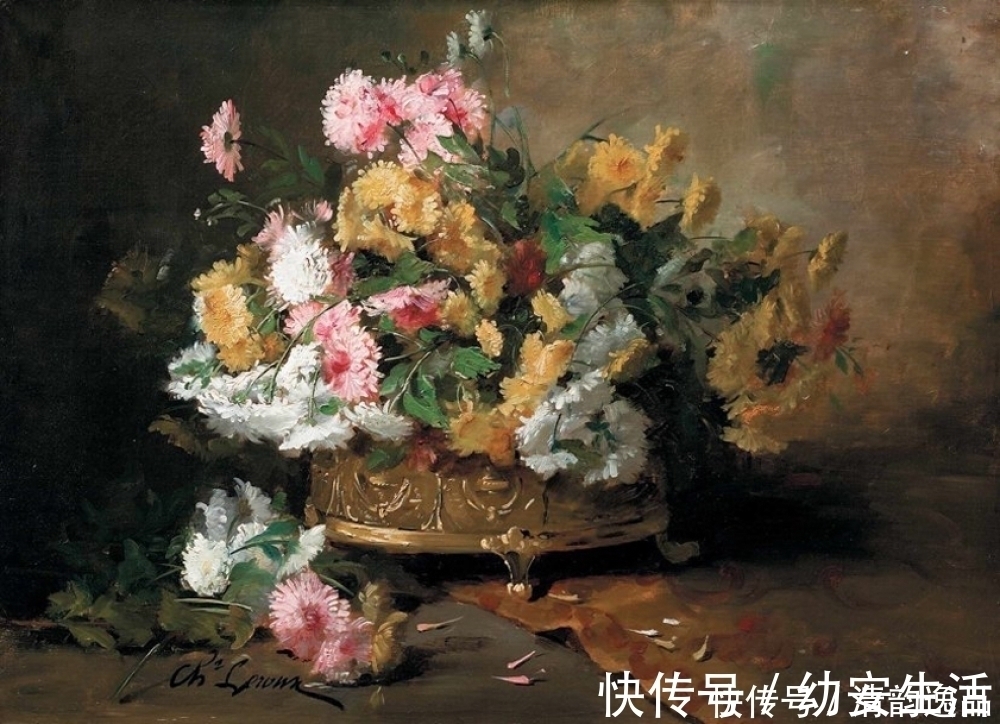 巴黎&法国画家,阿尔弗雷德·阿尔勒·布吕奈尔·德·纳维尔,油画作品欣赏