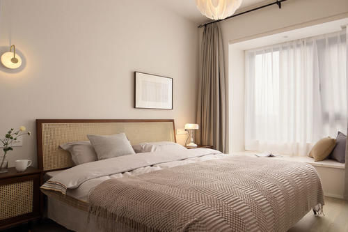 隔墙|这是我见过最耐看的家,108㎡温柔优雅,住上三代不过时