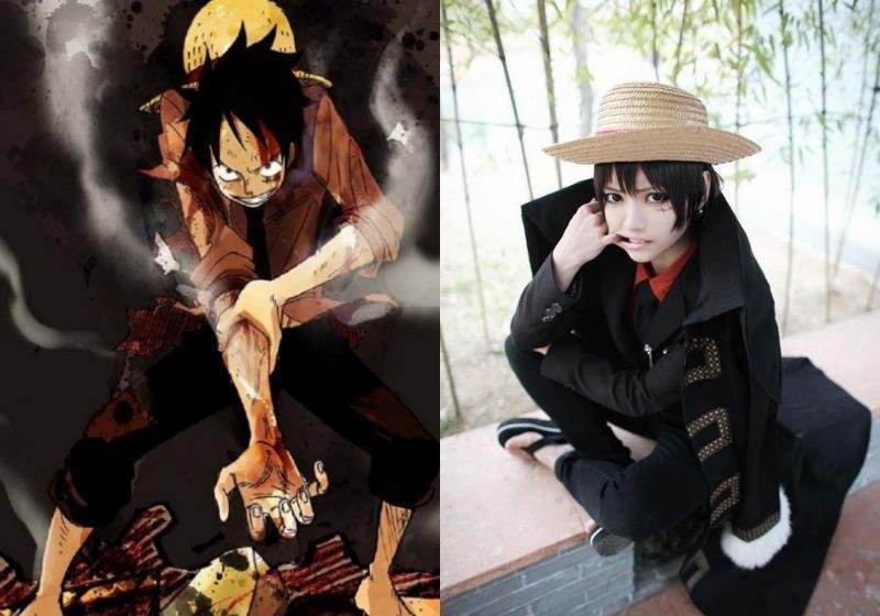 真人|海贼王变成“真人”COS后,路飞变女人,娜美被赋予了“灵魂”