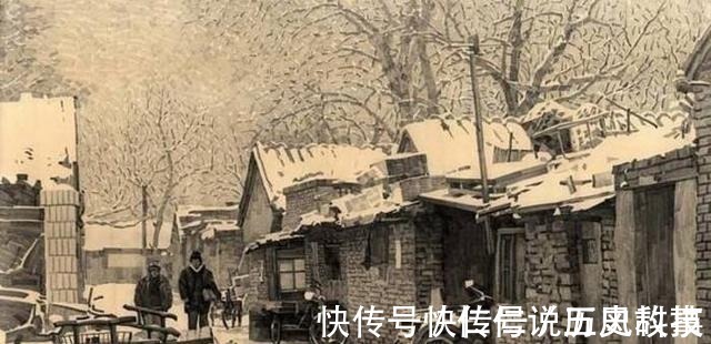 老照片&用铅笔画的胡同!笔法细腻逼真,像老照片一样!