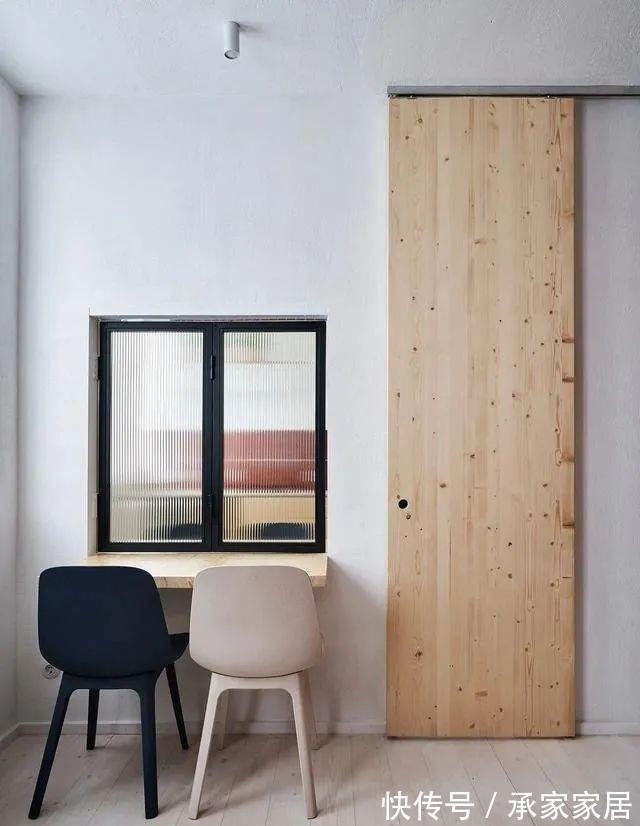 隔断|35㎡的小户型公寓,多功能区设计,还带衣帽间!