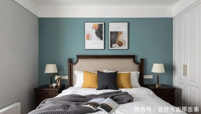 客厅|138平美式风三居室,田园风格的客厅是宽阔而富有前史气味