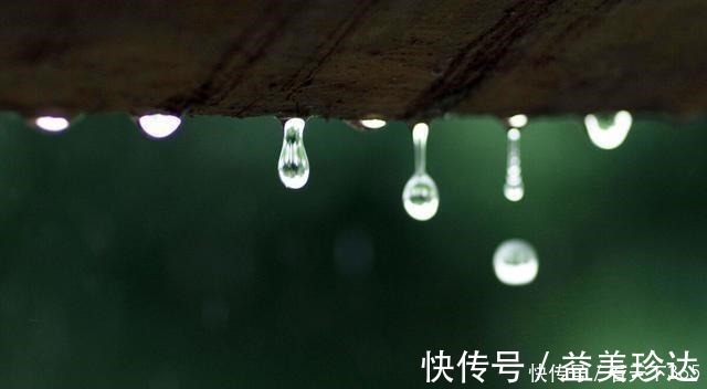 秋雨#一首写雨的词,全词无一雨字,雨却无处不在,淅淅沥沥下了千百年
