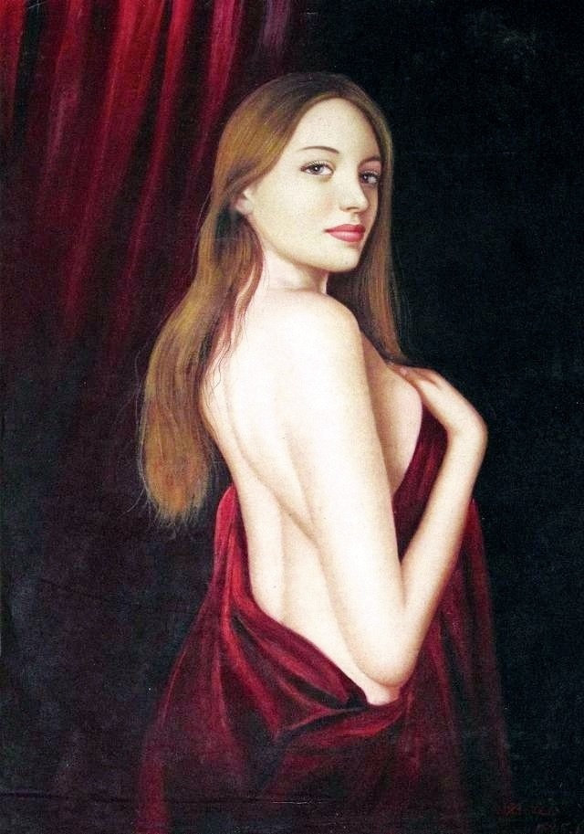 人体@外国画家为何只画女神人体，真人的不敢画还是不让画