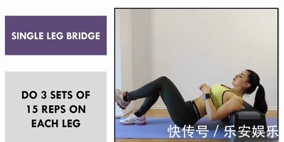 臀肌|5个臀部肌肉训练动作,每天9分钟打造更大和更圆臀肌,饱满翘圆臀