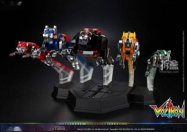 机器人|Blitzway 新品： 百兽王Voltron(战神金刚) -CARBOTIX系列可动手办（38CM高）