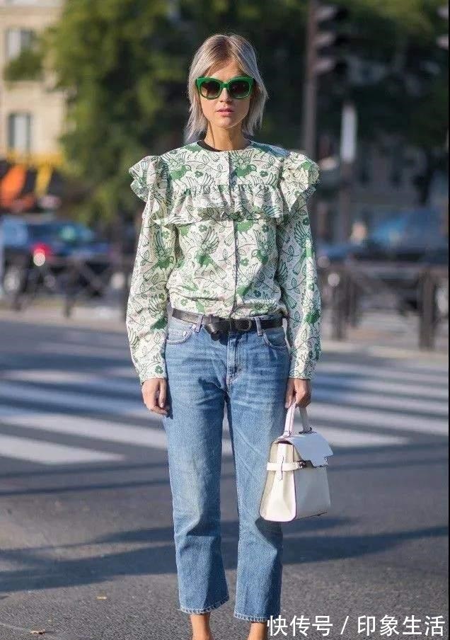 part 今年牛仔衬衫可太火了,时髦洋气很减龄!