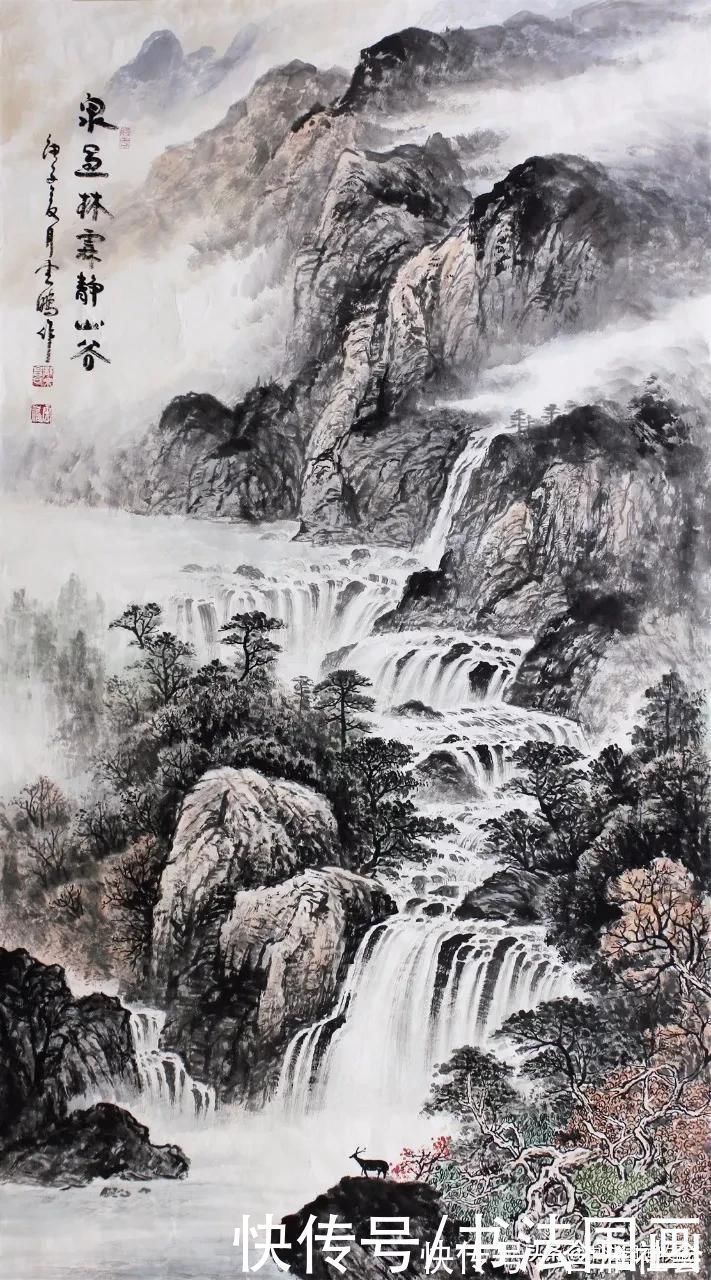 收藏&书法定制，国画收藏：家和万事兴，大展鸿图，大道无边，茶道缘