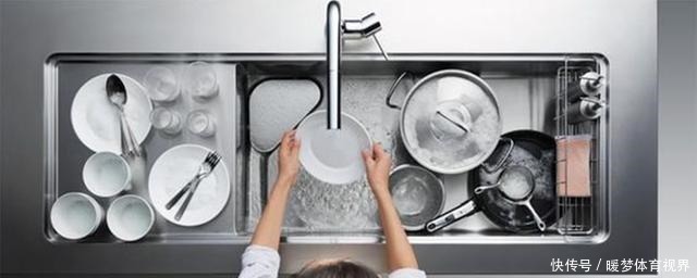 洗碗机|早知道我也在厨房装个L型水槽了,洗切炒实用性倍增,越用越顺心