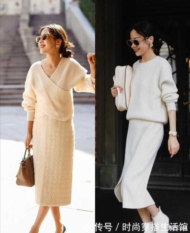 百搭 针织衫怎么穿才时髦?这20套春季穿搭示范,不仅百搭,还不易过时