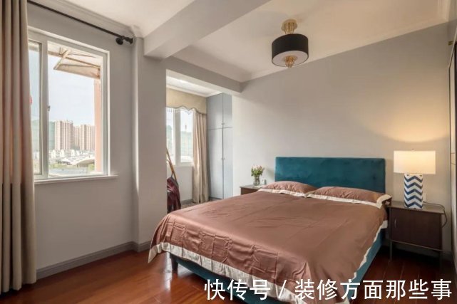 现代|把113㎡不规则的房子,装饰成现代复古华丽舒适之家