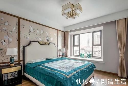 中式|为了孝敬父母,他买下140㎡新家,全屋中式风,入户后太美了!