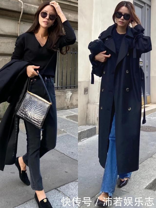 秋季大龄女性穿基础色配基础款,是质感还是老气横秋,全靠这几招