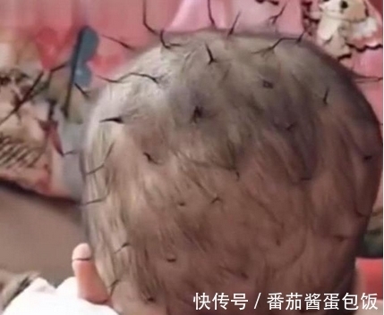 宝宝|好无聊的妈妈,自作主张给宝宝设计了一个发型,真是亲生的