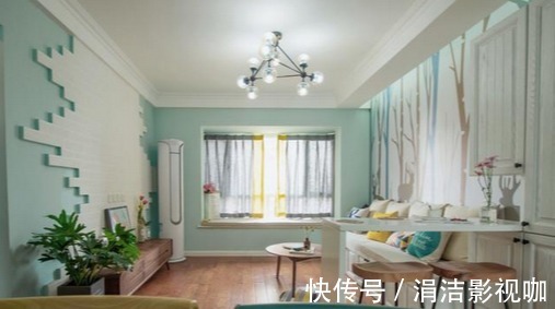 沙发|新房空间小,老婆灵机一动不要“沙发”,完工实用又漂亮,学习了