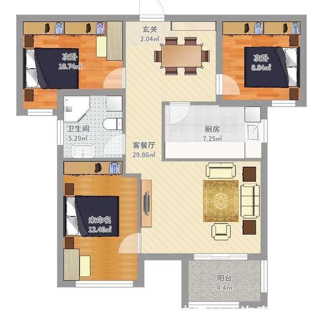 户型|我就要个中间户，比边户便宜，户型方正设计合理，到底差在哪了？