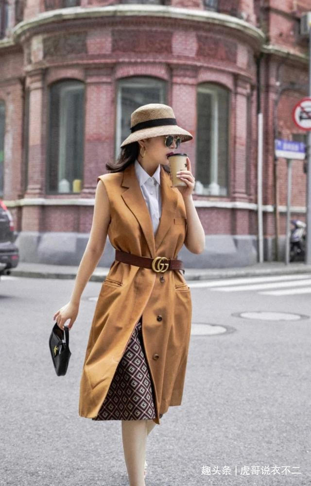 三木博主 时尚博主的早秋优雅穿搭,每一套都是那么高级时尚,谁穿谁炸街