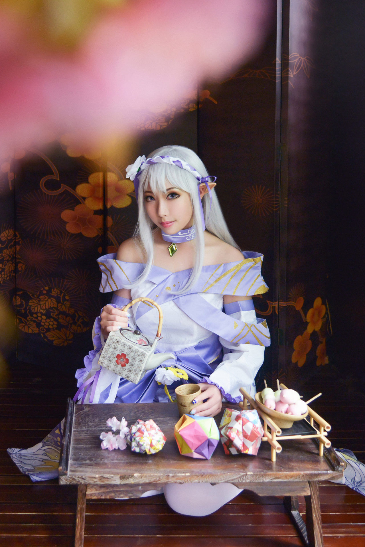 从零开始|re：从零开始的异世界生活艾米莉亚和服cosplay