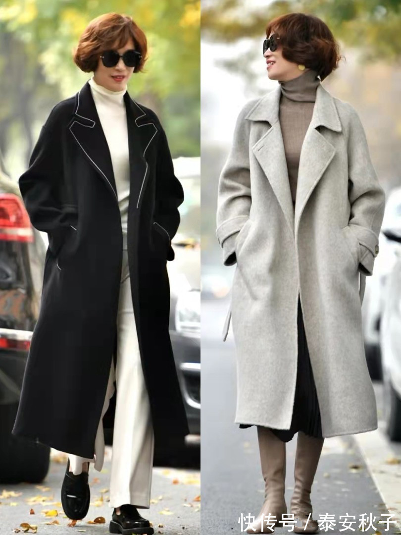 羽绒服 60岁女人别穿得像大妈!学她的气质感穿搭:纵然老去也能优雅迷人