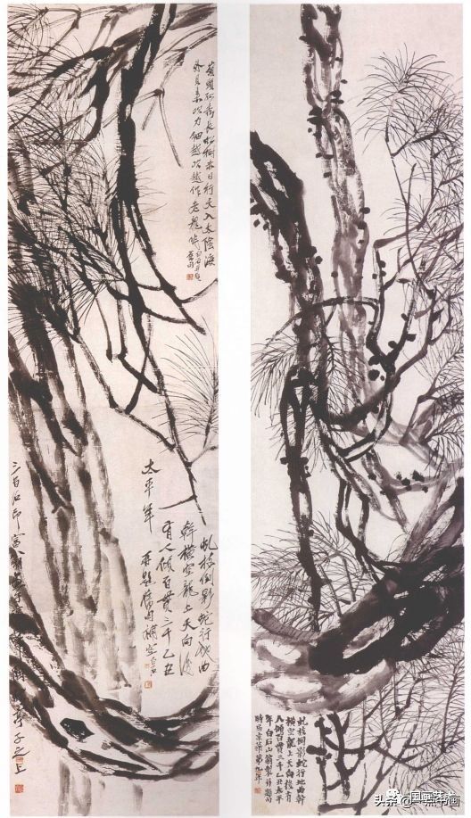 白石老人|赋梅兰竹菊松以新意——齐白石笔下的梅兰竹菊松