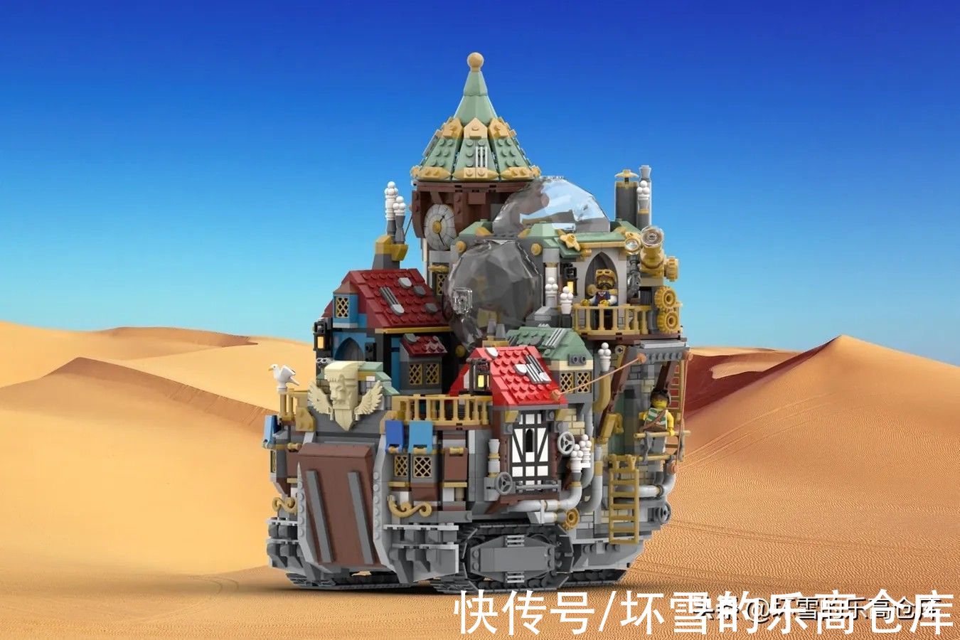 落选|落选作品再次参赛，这艘乐高蒸汽朋克飞艇能否一飞冲天