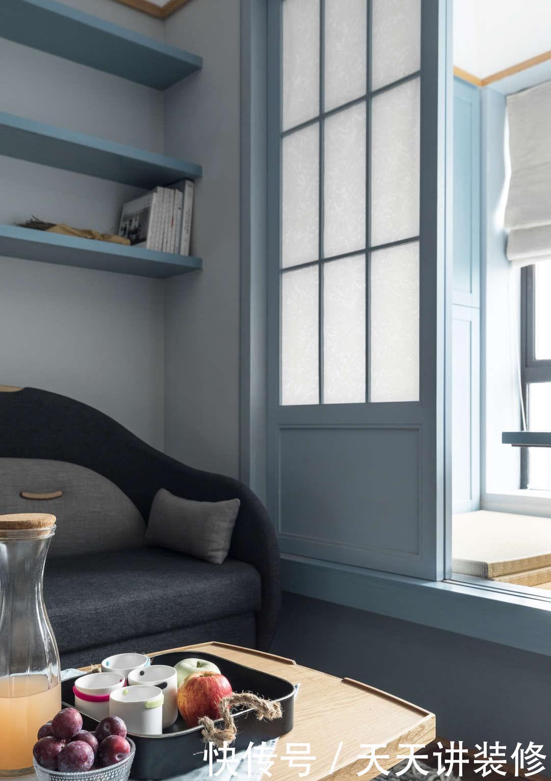 房屋|72平的小户型，清新亮丽的北欧风，从进门就开始与众不同