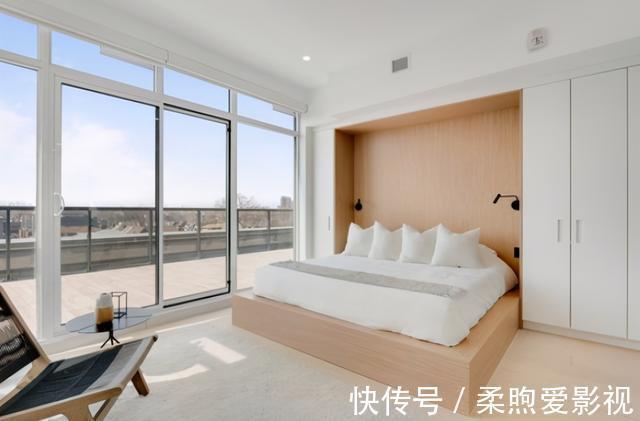 客房|才40公分,衣柜底部塞下一整张床,带滚轮好移动,省掉一间房多爽