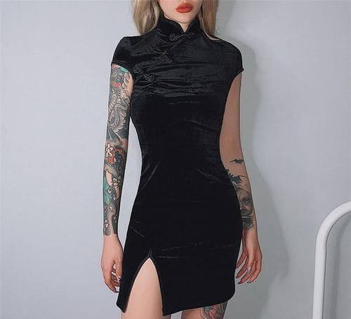 改良的旗袍风,穿出了当代东方女性的高调美