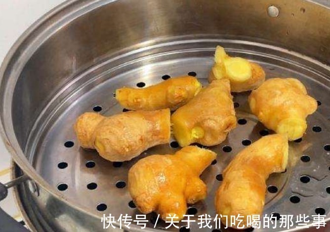 糖醋姜|生姜上锅蒸一蒸,作用花钱也买不到,百岁老爷爷的养生秘诀,很实用