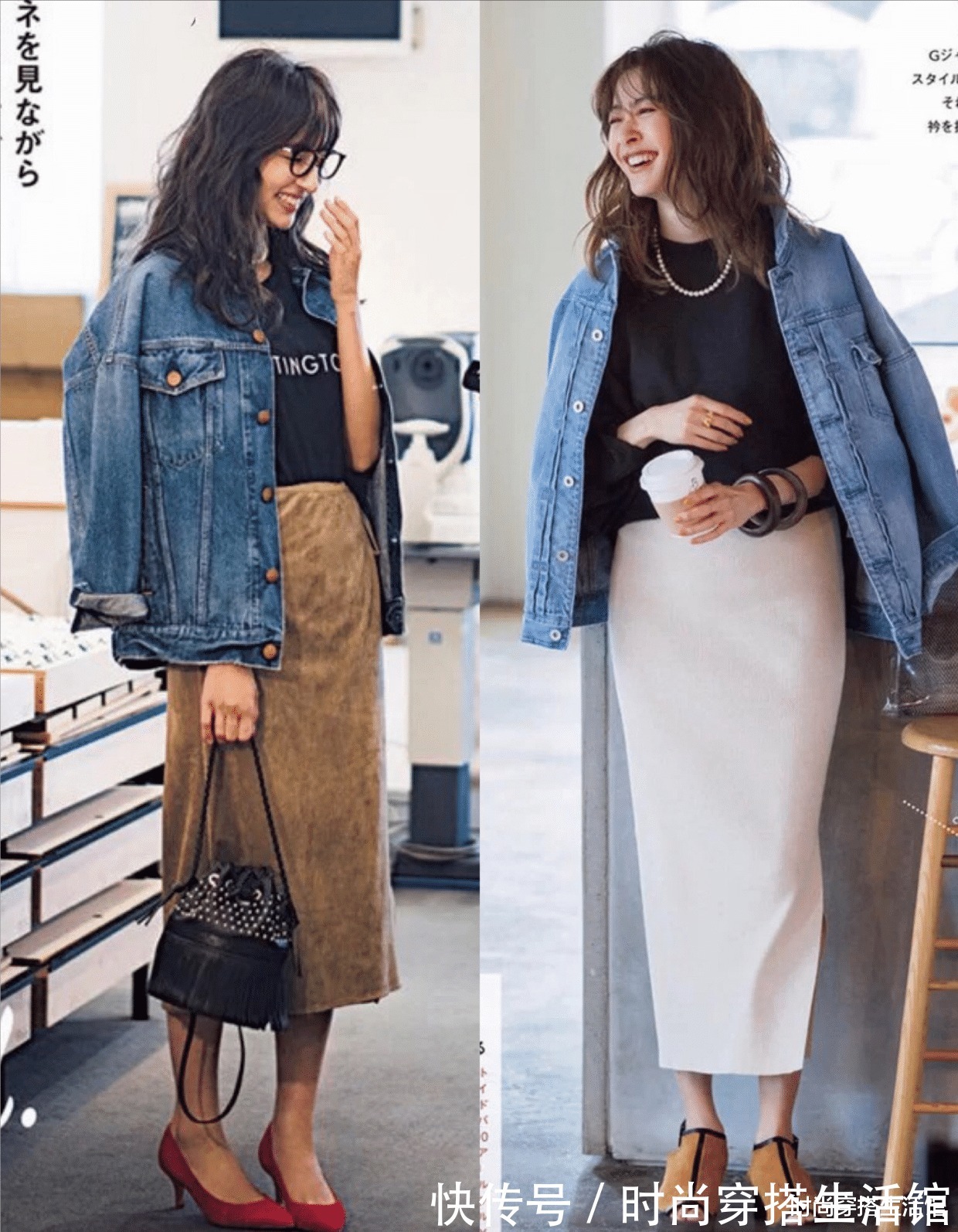 外套 最近火了一种外套:叫”牛仔外套“,青春时尚谁穿谁好看